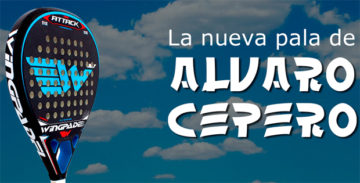 Wingpadel Air Attack, la nueva pala de Álvaro Cepero