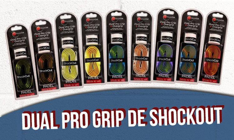 DUAL PRO GRIP + OVERGRIP - SHOCKOUT 