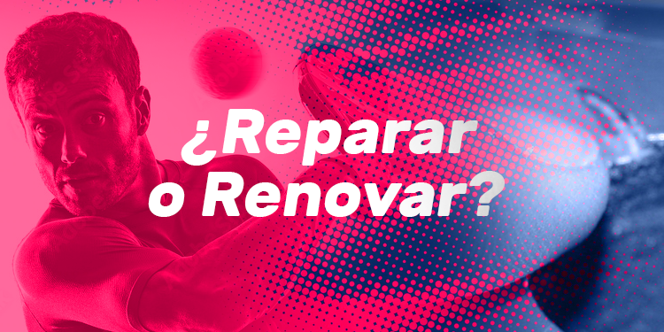 reparar pala de pádel