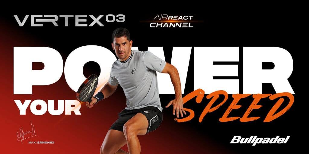 New Vertex 03, the racket from Maxi Sánchez