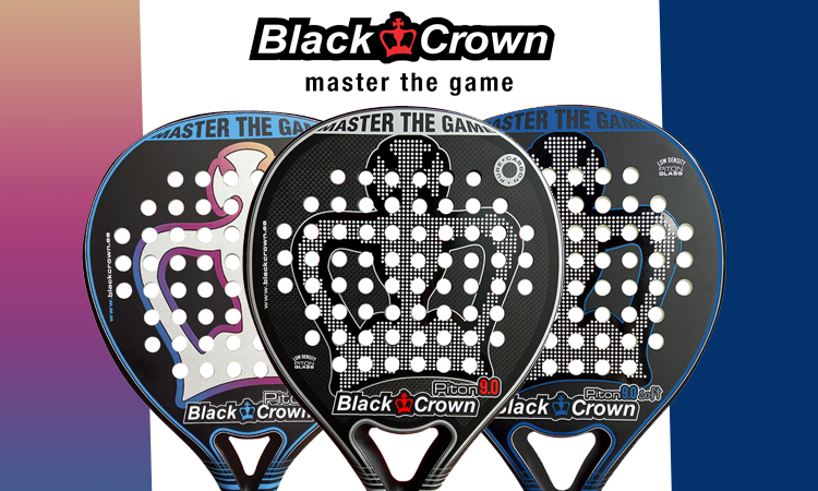New Black Crown padel rackets collection 2021