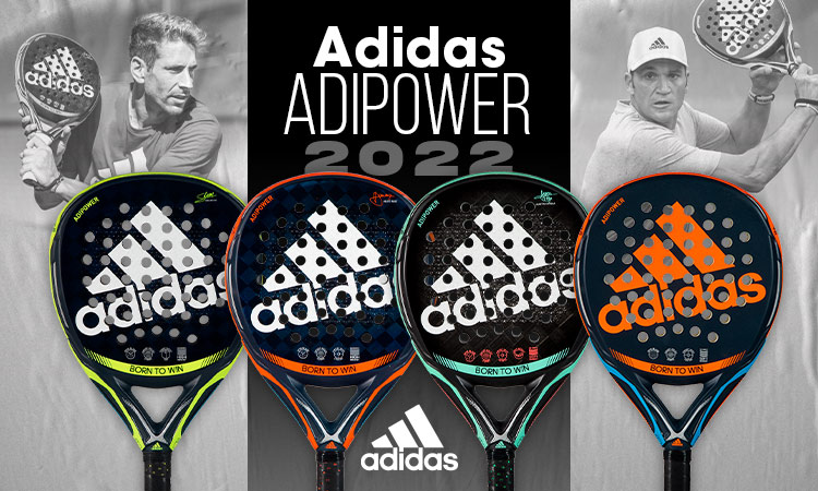 Tiempo de día camarera estoy de acuerdo con Adidas Adipower: la gama de palas Adidas más profesional