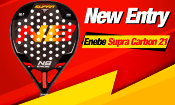 New Enebe Supra padel racket