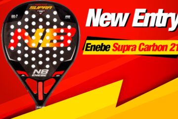 New Enebe Supra padel racket