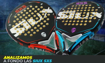 Nuevas palas Siux SX5 y SX5 Woman